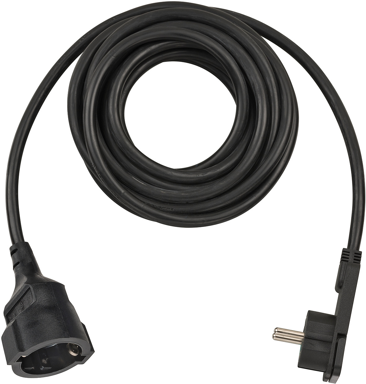 cordon prelungitor brennenstuhl cu cap plat, 5m - negru - imagine 8